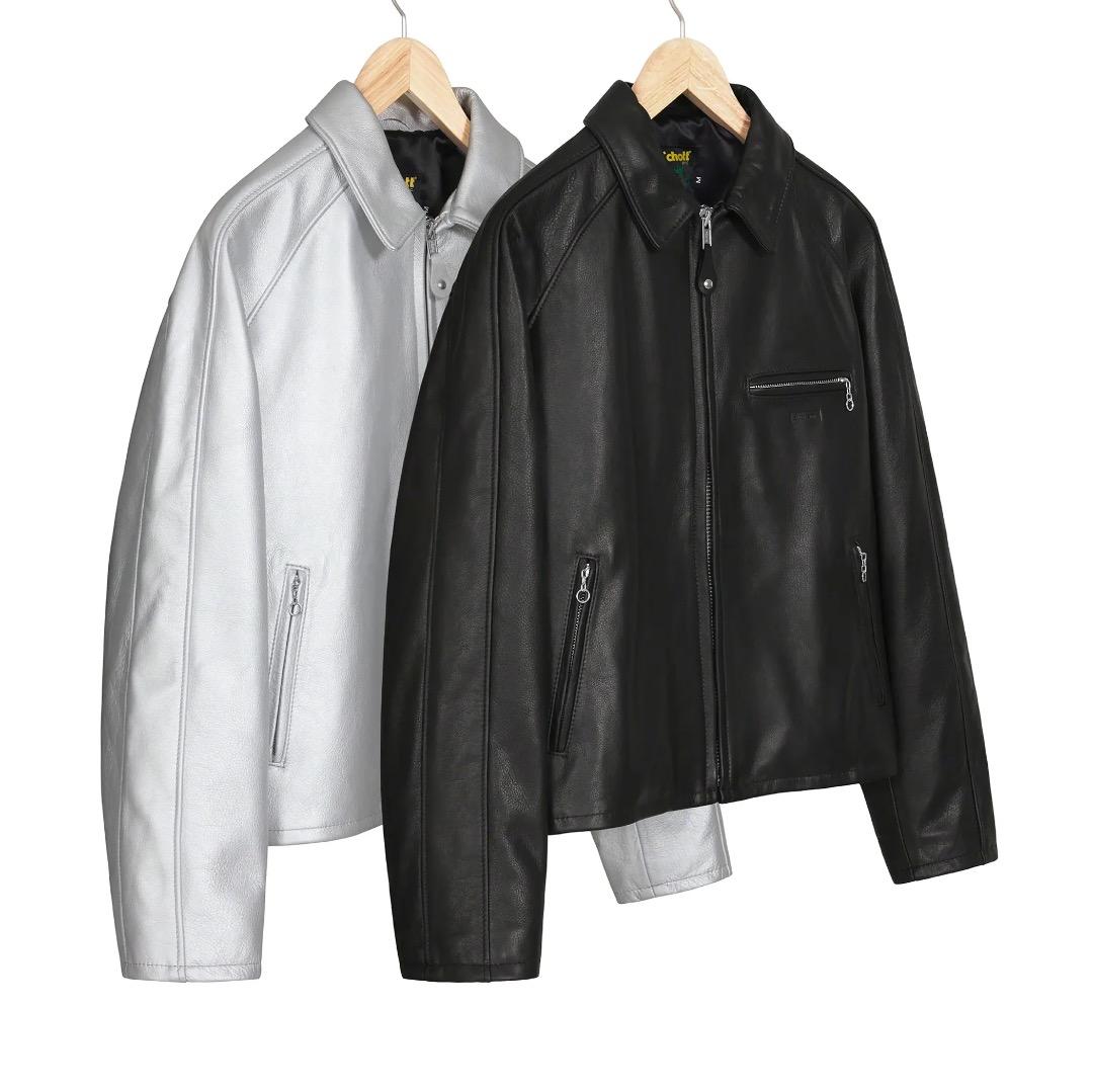 ジャケット・アウター Supreme Schott Leather Racer Jacket XL