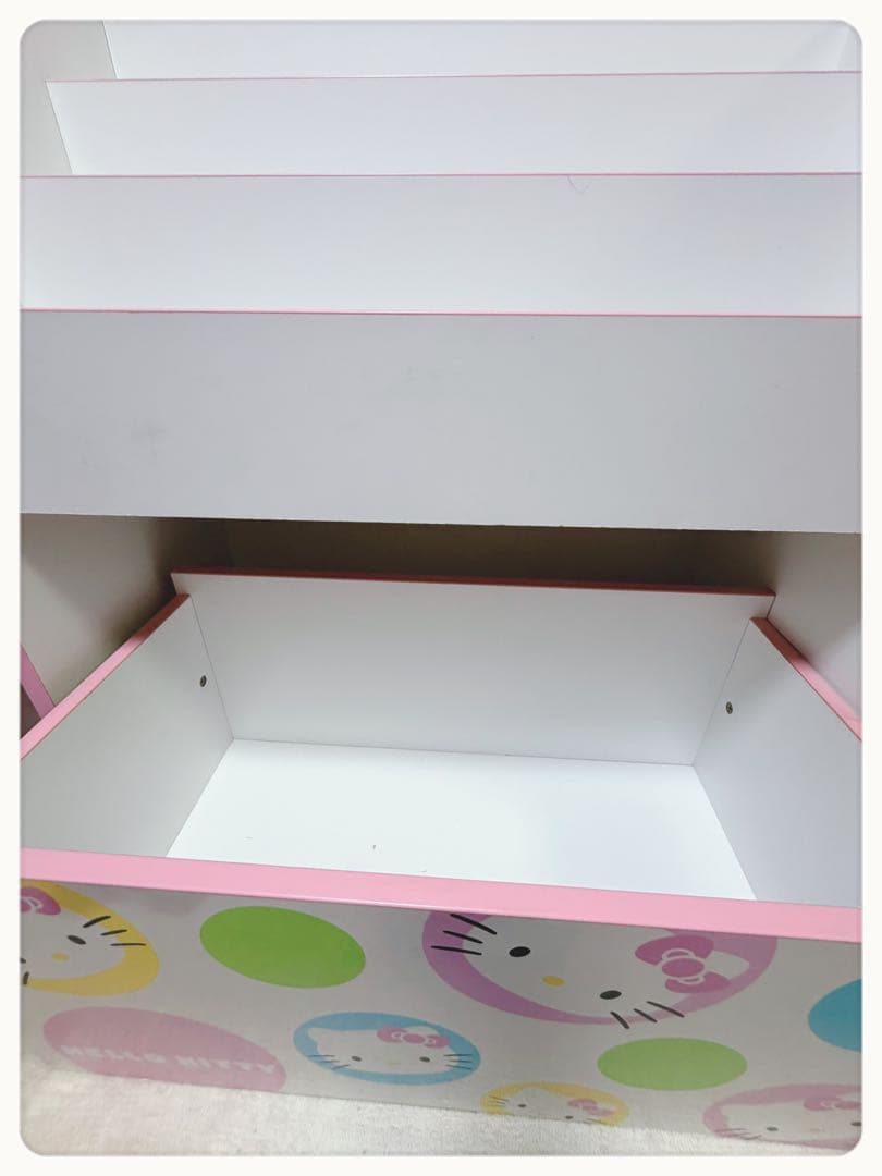 激レア　ハローキティ　本棚　絵本ラック　収納　大型　家具　平成レトロ
