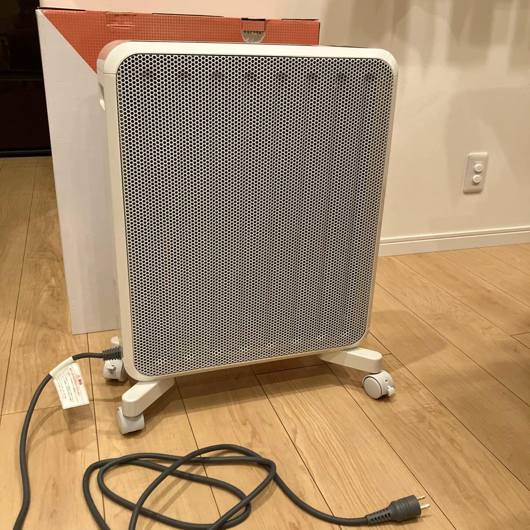 【最終値下げ】ケノン グラスセラミックヒーター ホワイト　KH358-02