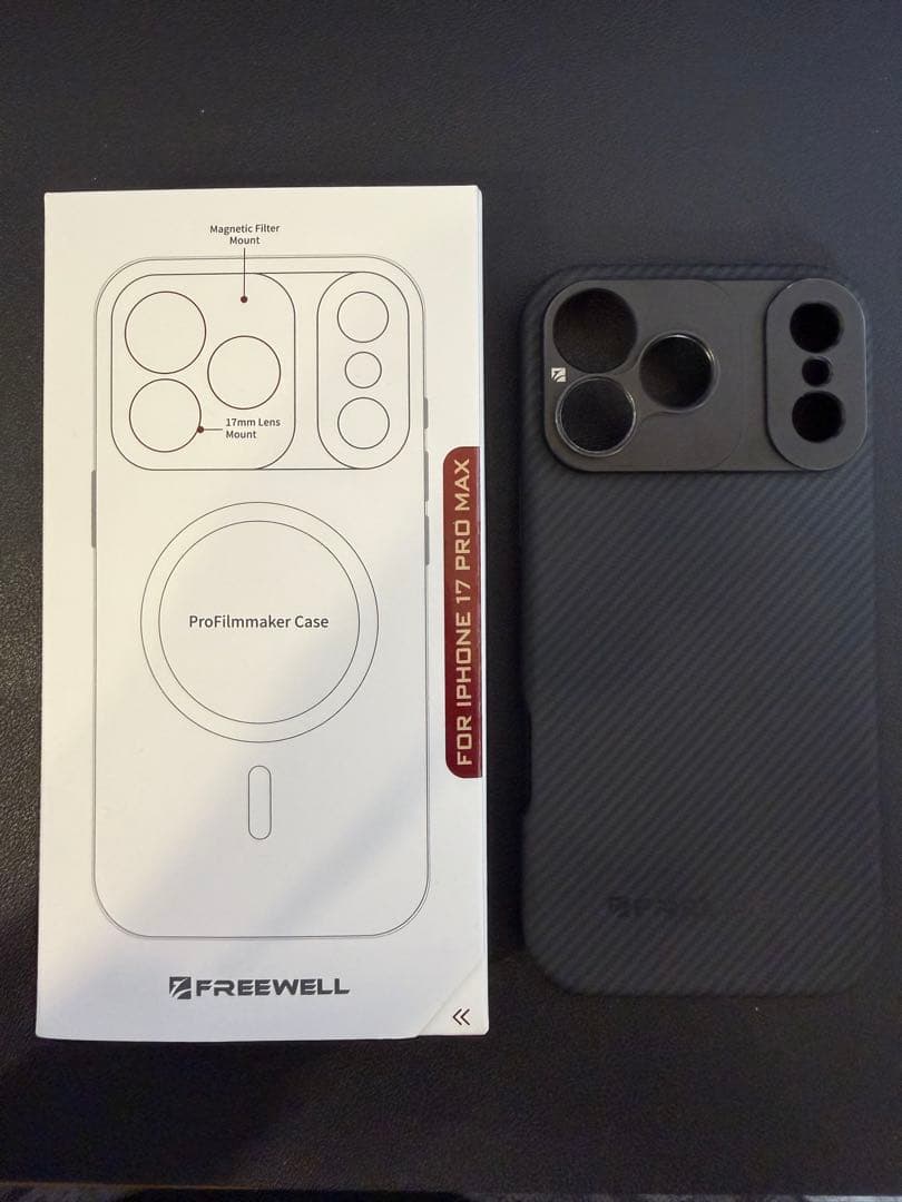 iPhone 17 Pro Max 用freewellケース