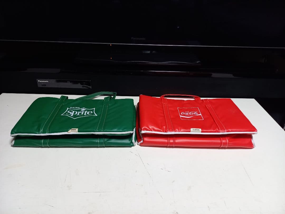 1970's　コカコーラ　スプライト　TIZER　日本製　ノベルティ　バック