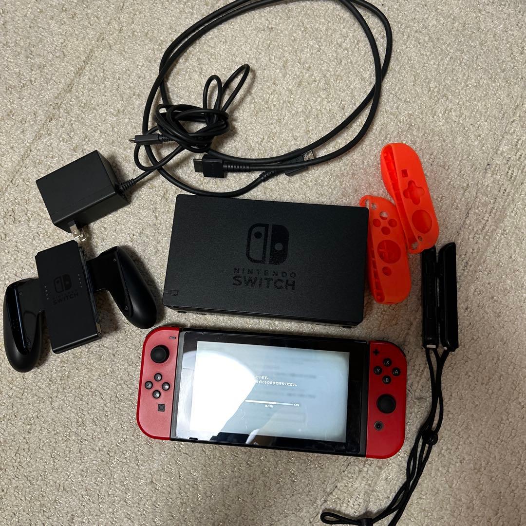Nintendo Switch 赤 本体 ドック Joy-Con付き