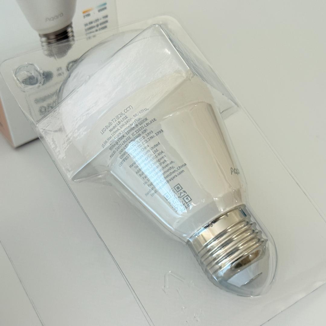 【5個セット】Aqara LED 電球 T2 E26口金 CCT