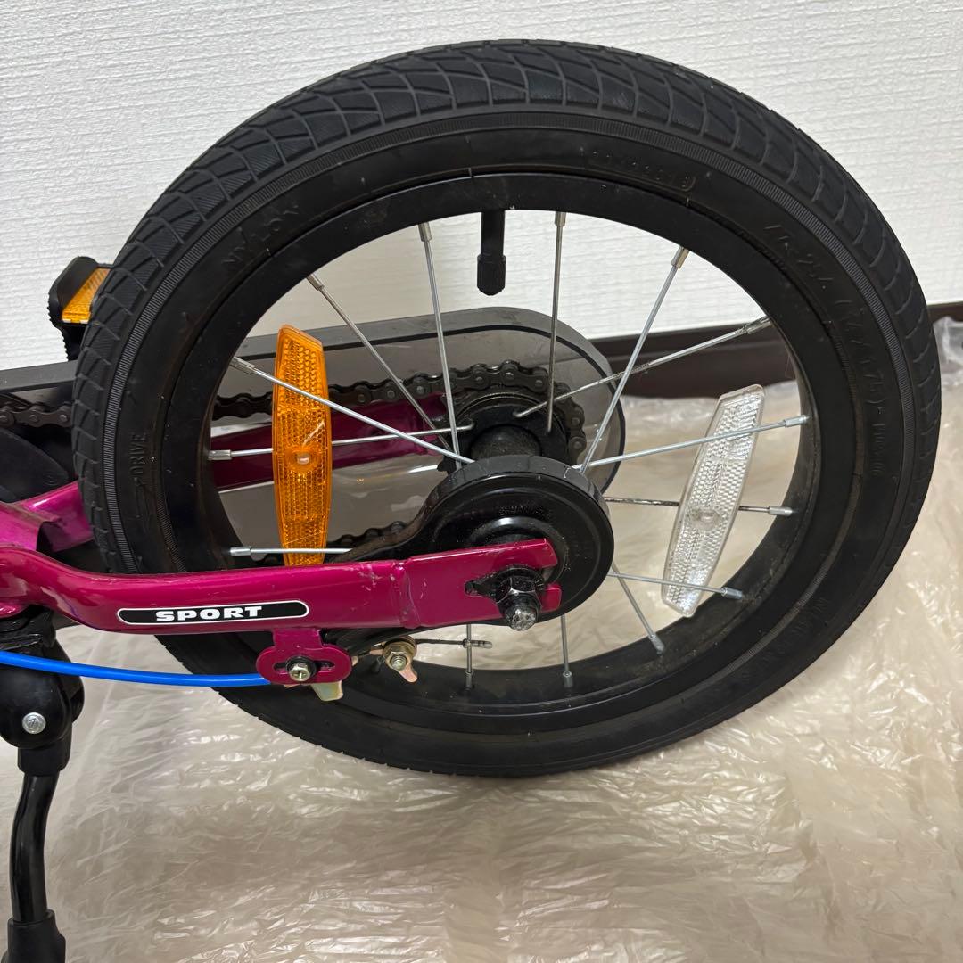 ストライダー 14インチ フューシャピンク ペダル　STRIDER