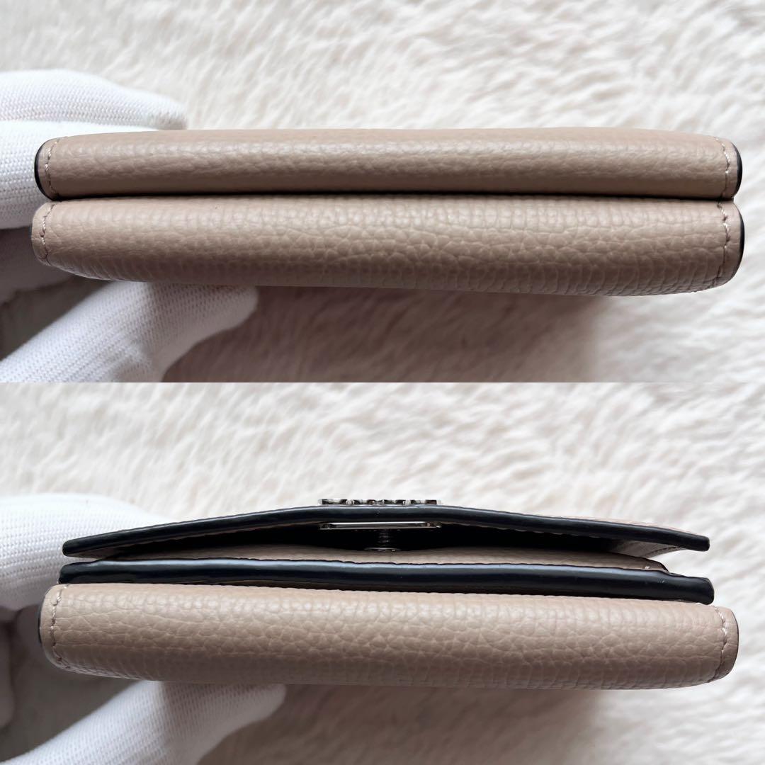 LOEWE アナグラム トライフォールドウォレット 三つ折り 財布 コンパクト