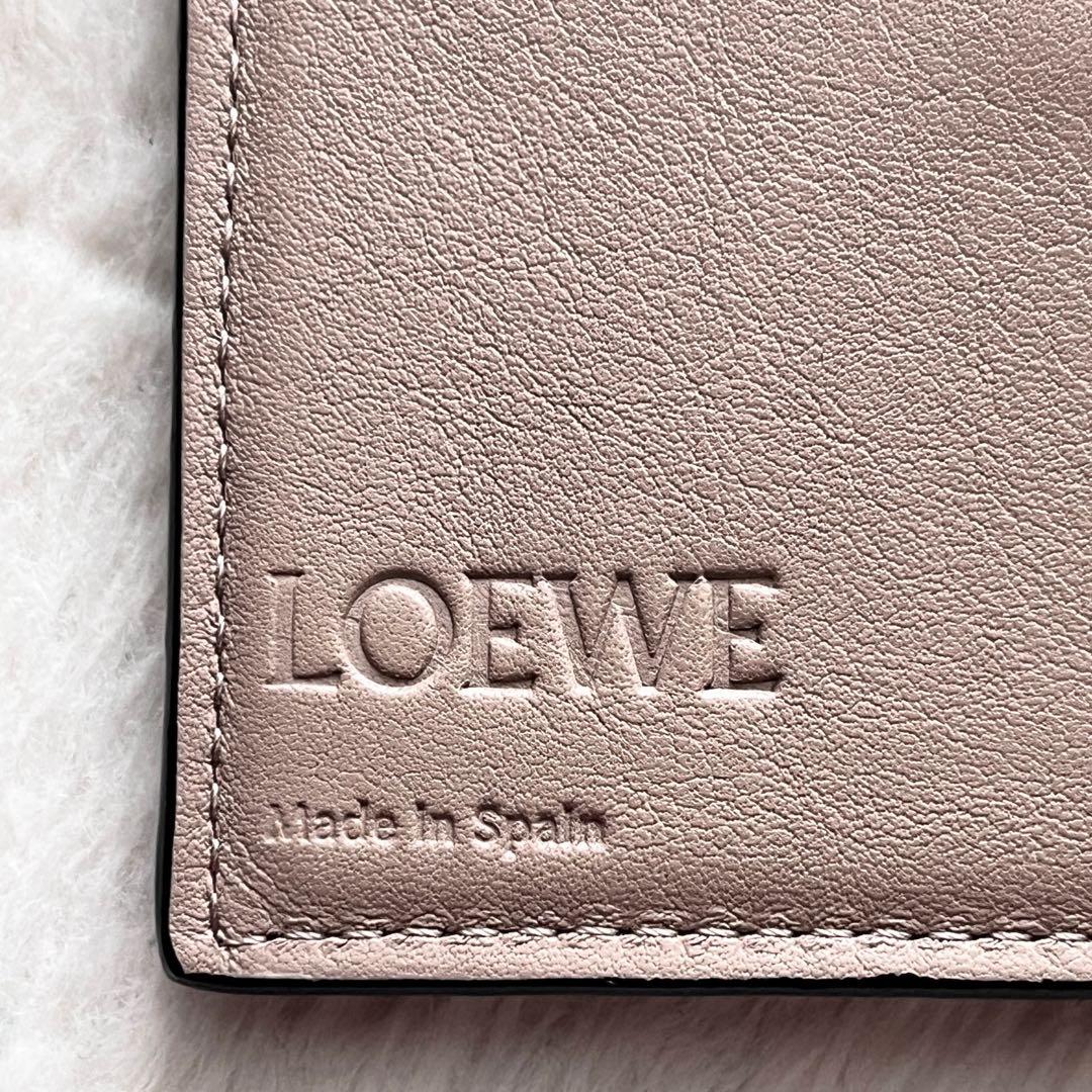 LOEWE アナグラム トライフォールドウォレット 三つ折り 財布 コンパクト