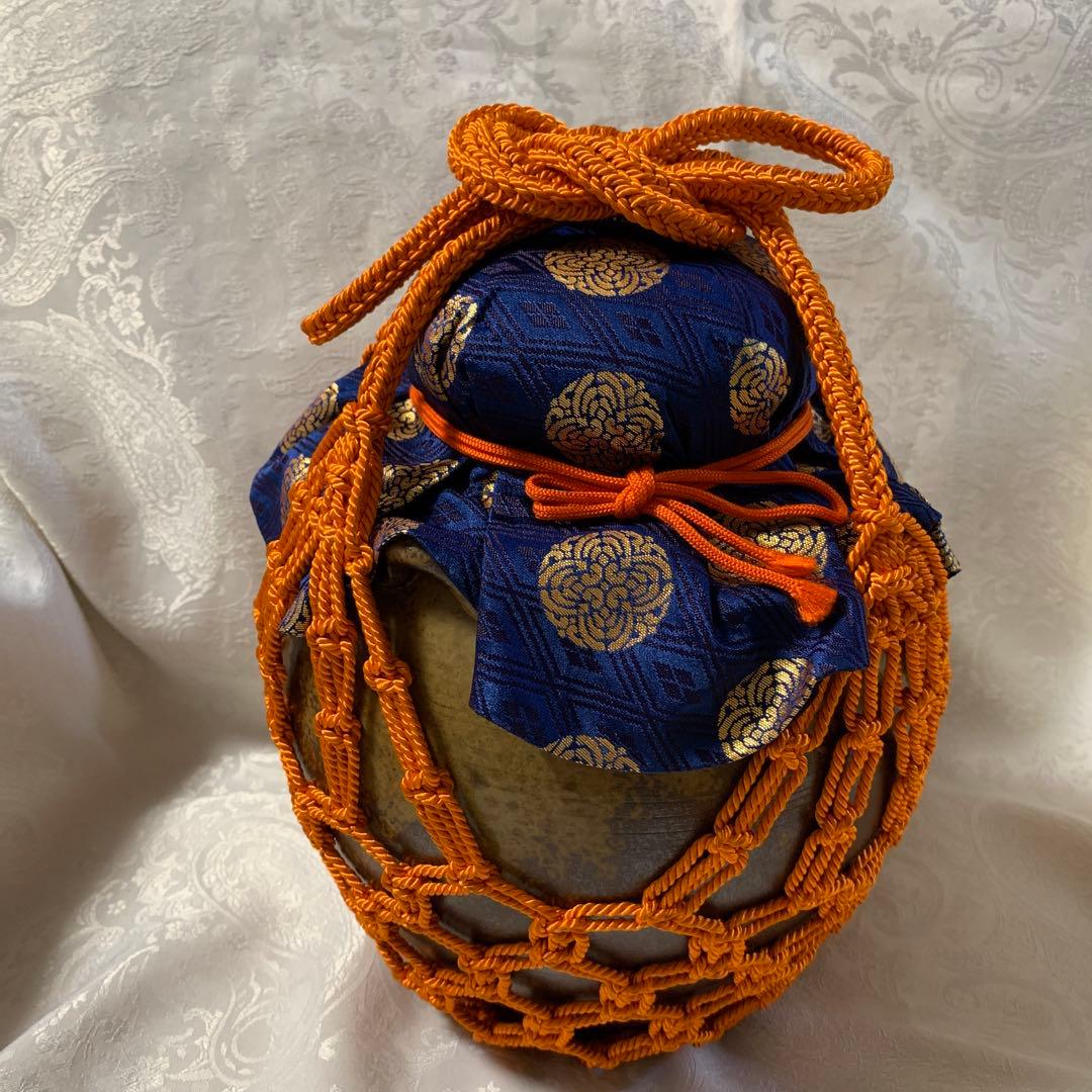 飾壺　茶道具　備前焼　陶峰作　裏千家