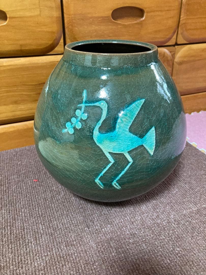 新開寛山先生作　花瓶