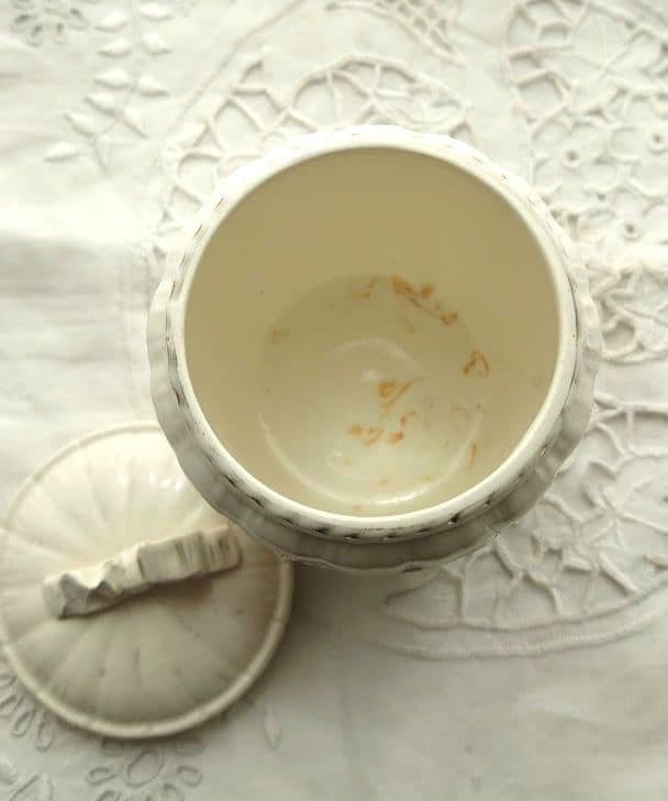 アンティーク リボンキャニスターセット