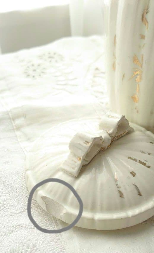 アンティーク リボンキャニスターセット