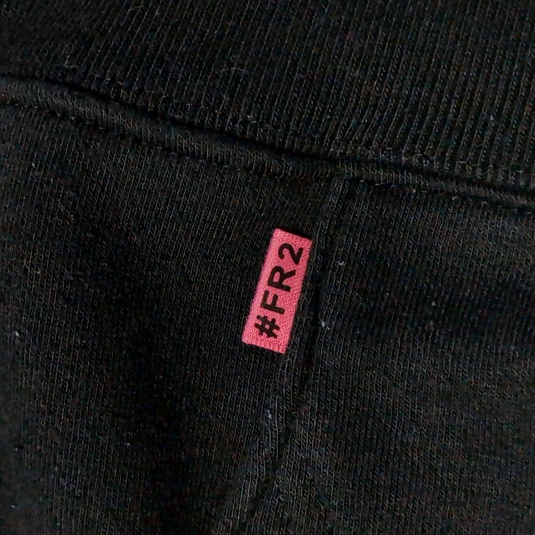 極美品✨️ FR2 パーカー ファイヤーパターン 色情兎 bunny 妖艶 希少