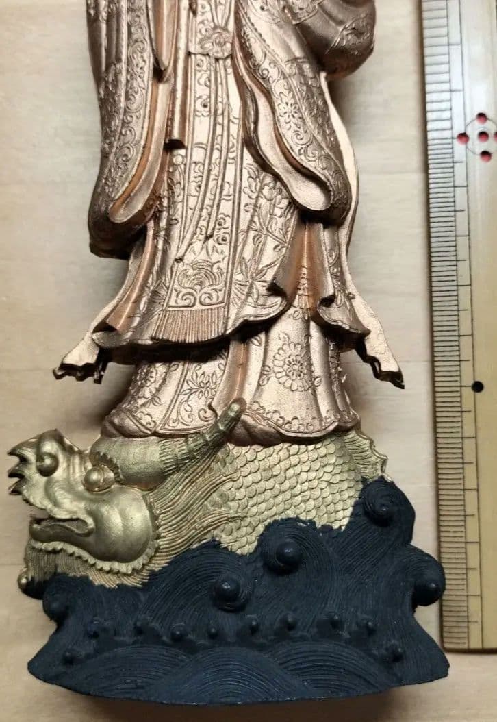 中国古墨 徽歙曹素功堯千氏監製 人形墨