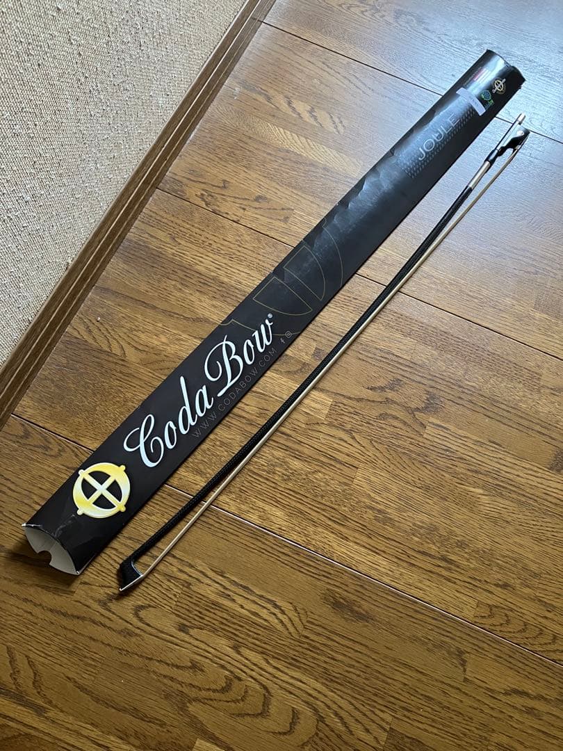 【美品】Coda Bow Joule バイオリン弓 箱付き カーボン コーダボウ