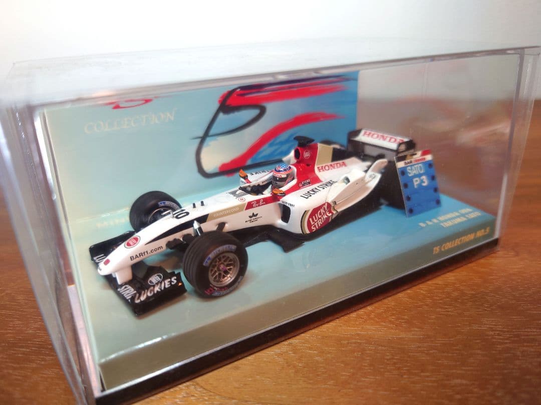 1/43 MINICHAMPS BAR006 2004アメリカGP3位 佐藤琢磨