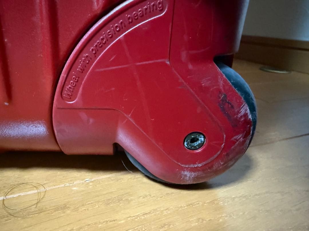 RIMOWAリモワ　サルサ　2輪　レッド 赤　ステッカー　スーツケース