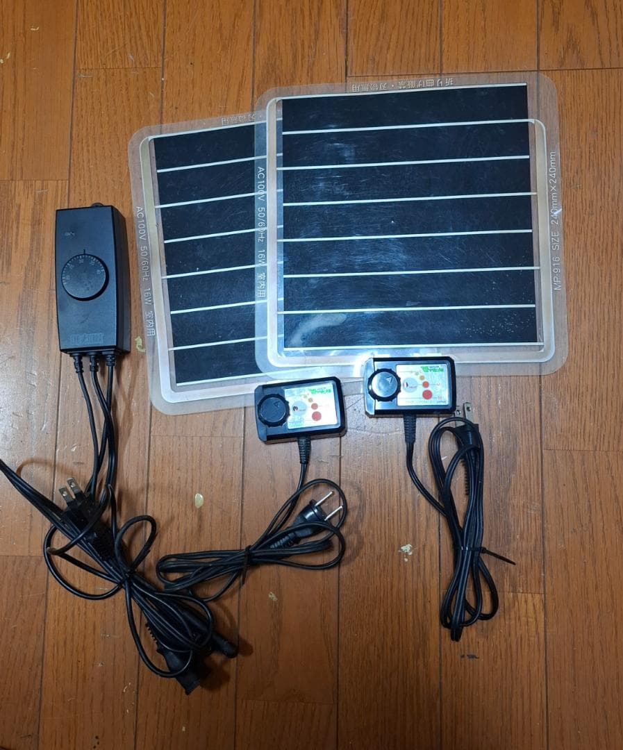 パネルヒーター　5枚セット　オマケ付き