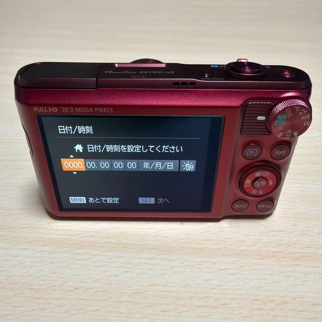 Canon PowerShot SX720 HS レッド