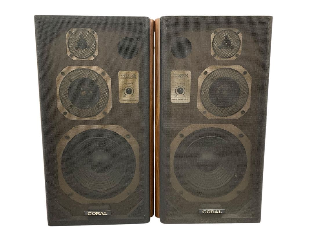 CORAL DX-3 スピーカー ペア 6Ω 120W コーラル ビンテージ