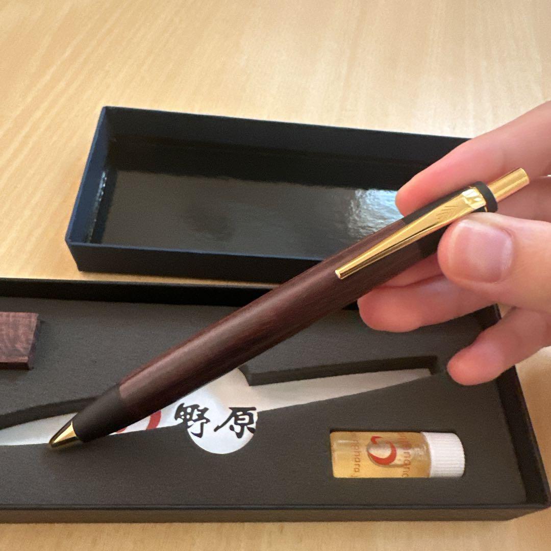 【超特価】野原工芸 キングウッドボールペン