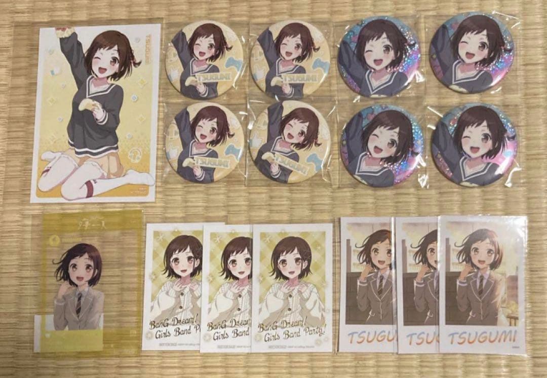 バンドリ ヴィレヴァン GIGO ギーゴ 夕景の一頁 ステッカー 羽沢つぐみ