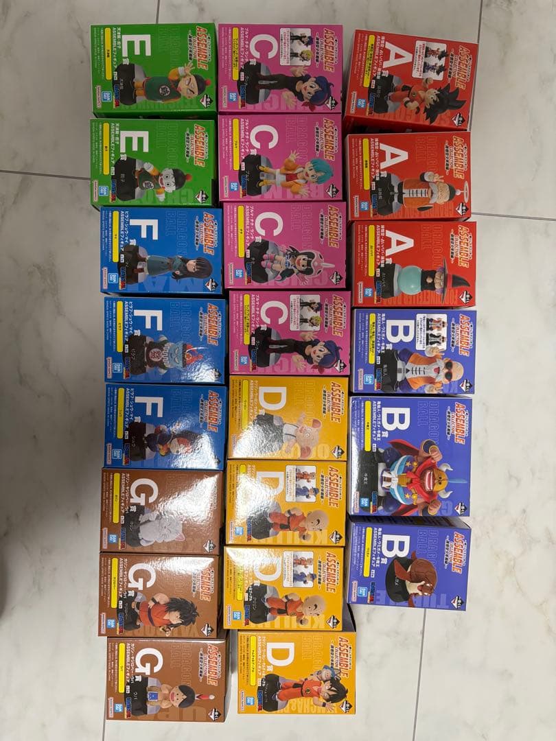 ドラゴンボールアッセンブルコレクションセミコンプリートセット