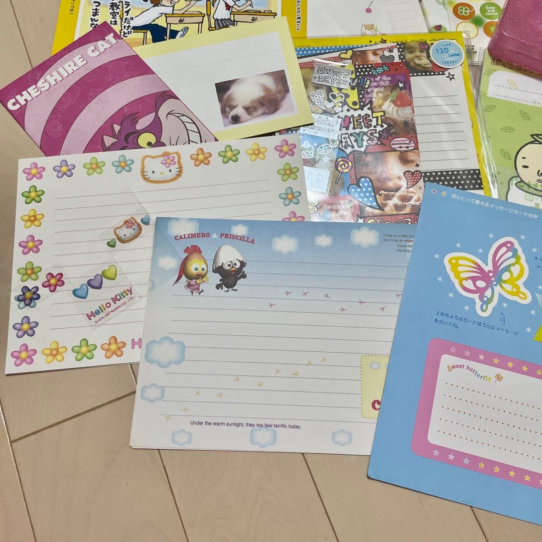 【一点限り】　平成　平成レトロ　メモ帳　雑貨　レターセット　平成ギャル