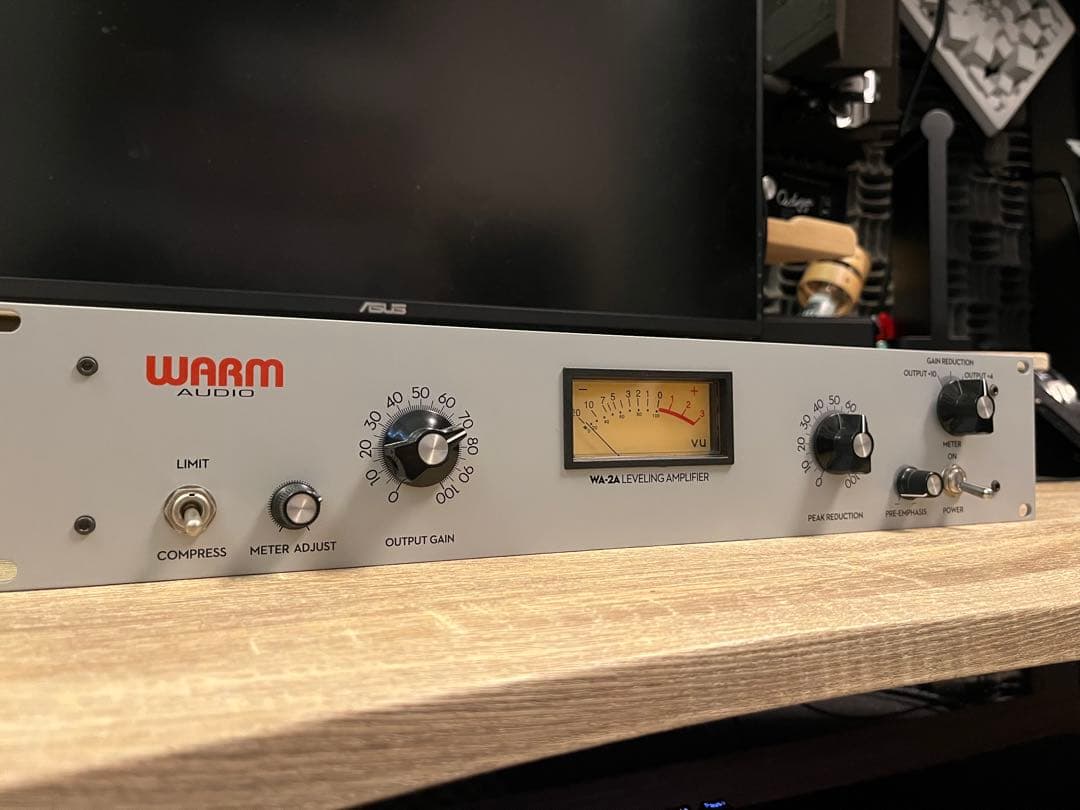 WARM AUDIO WA-2A コンプレッサー　真空管アップグレード済