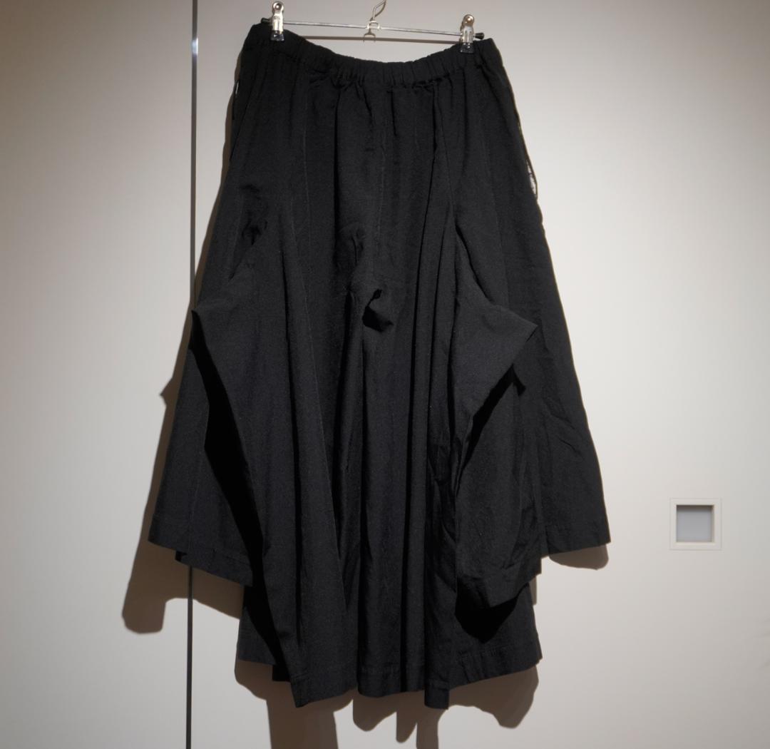 COMME des GARÇONS ポリ縮４本足　袴パンツ