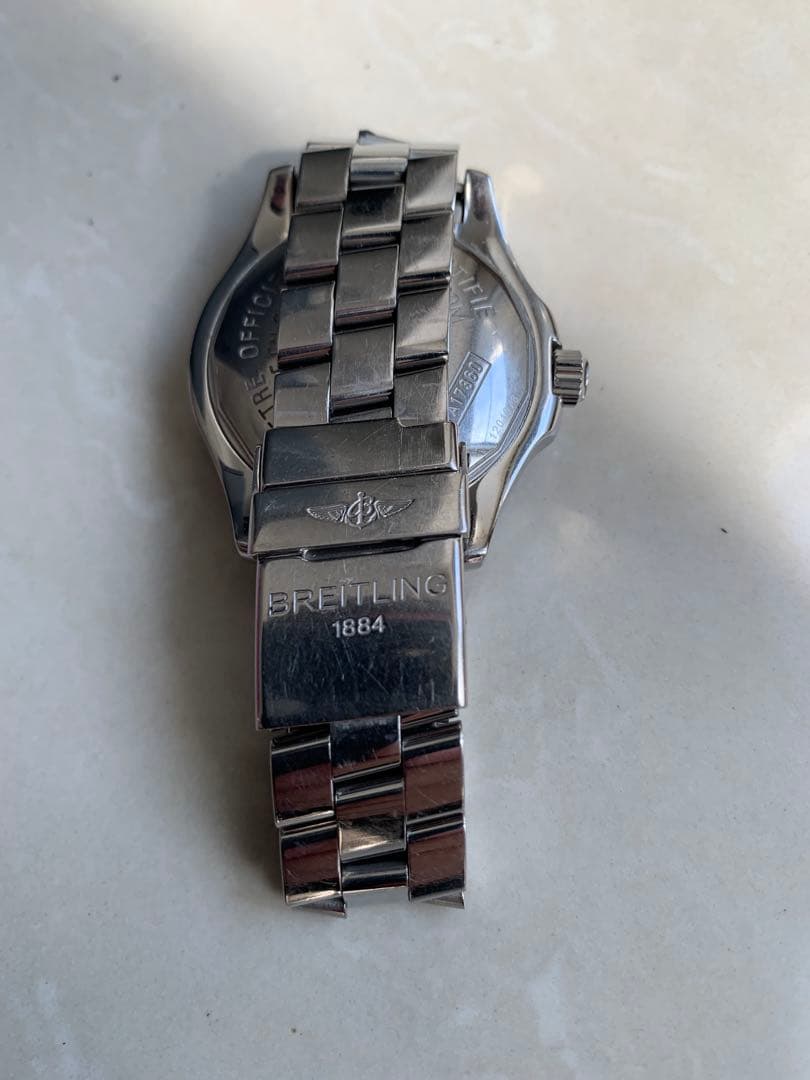 BREITLING A17360スーパーオーシャン デイト自動巻き1500m防水