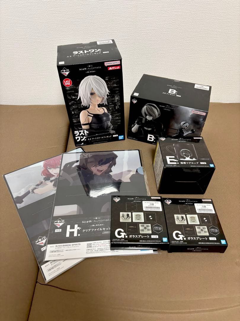 【新品】一番くじNieR:Automata B賞 ＆ラストワン　おまけ付き