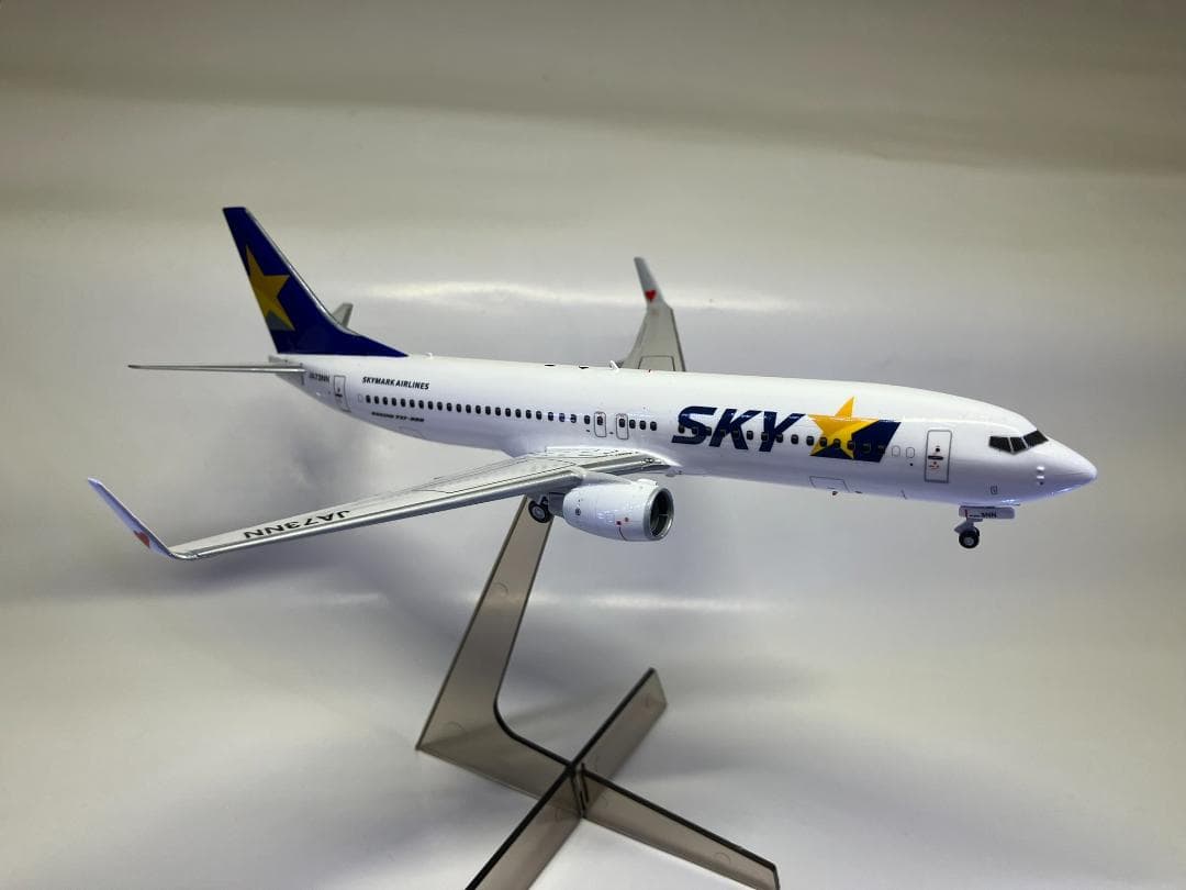 スカイマークボーイング737-800　1/200スケールプラモデル完成品