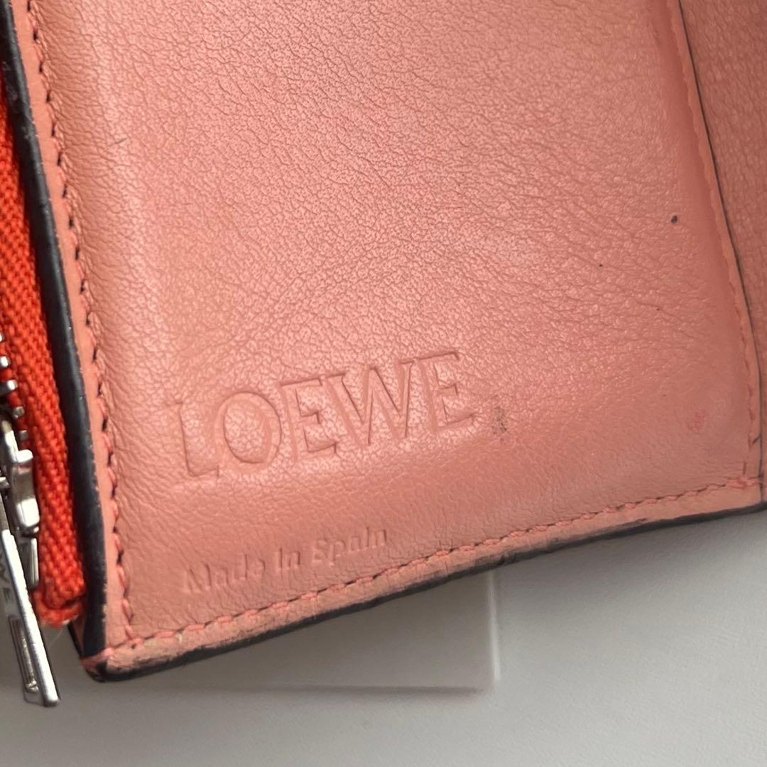 461 美品 LOEWE ロエベ 3つ折り財布