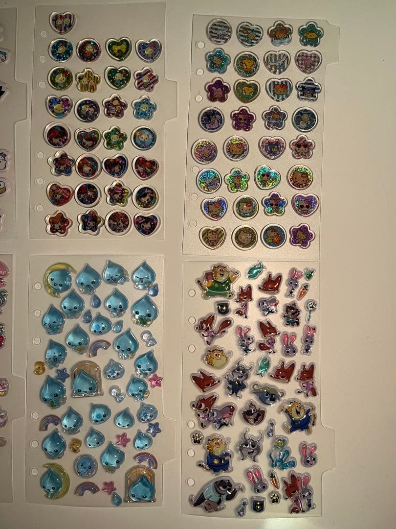 カラフルキャラクターシールセット(即購入禁止)