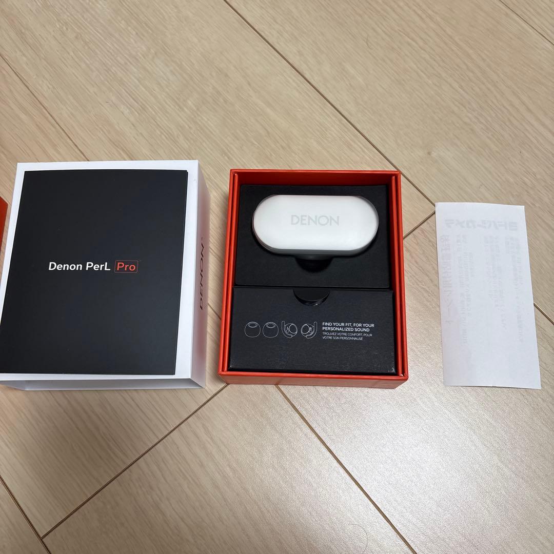 イヤホン Denon PerL Pro White