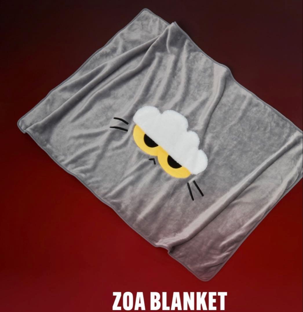 ZOA BLANKET グレー ブランケット