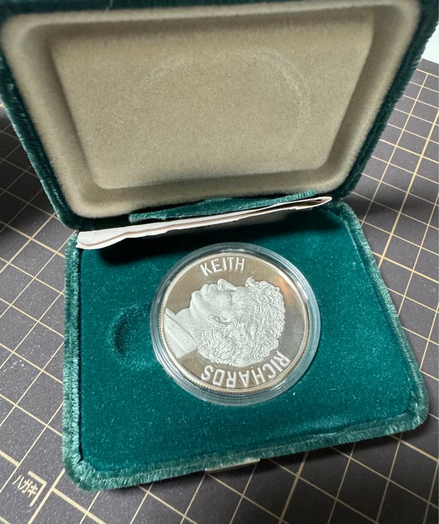 【公式US】ローリングストーンズ　キースリチャーズ　シルバー　175