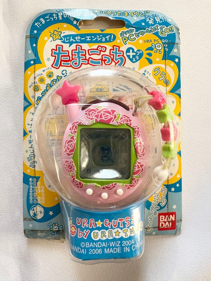 新品未開封　たまごっち　たまごっちプラス　ウラじんせーエンジョイ！　ウラばら