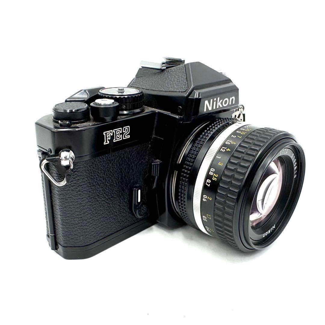❁動作良好❁Nikon ニコン FE2 ai-S 50mm f1.4 ブラック