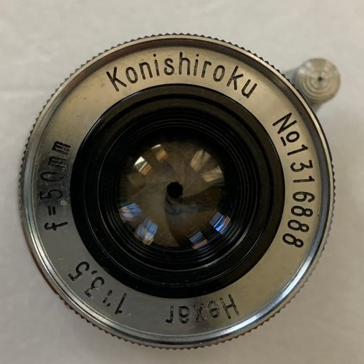 Konishiroku Hexar ヘキサー 50mm f3.5 沈胴式 L39