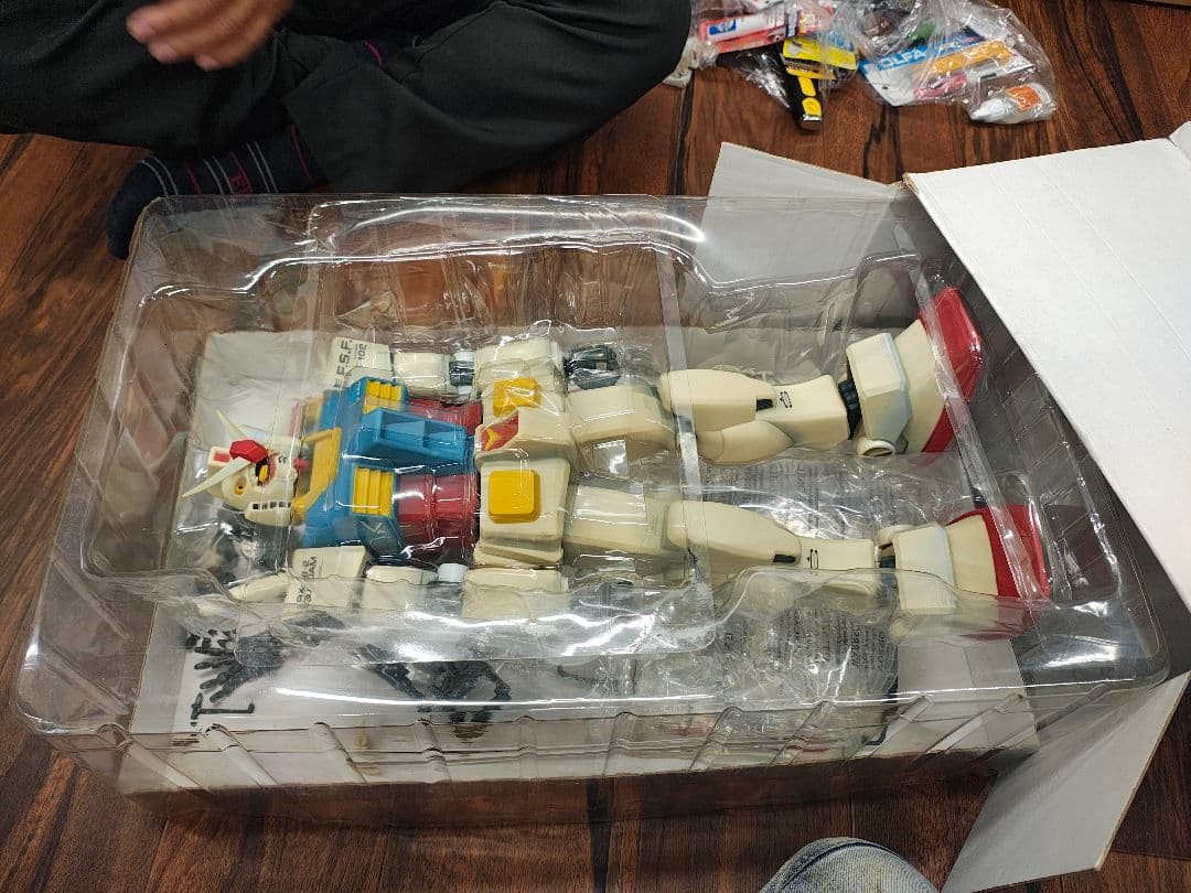 ガンダム　30th アニバーサリー ビッグスケール ガンダムとシャア専用ザク