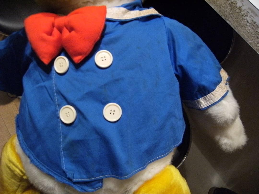 昭和レトロ★日本製★東京ディズニーランド 80センチ ドナルドダック ぬいぐるみ