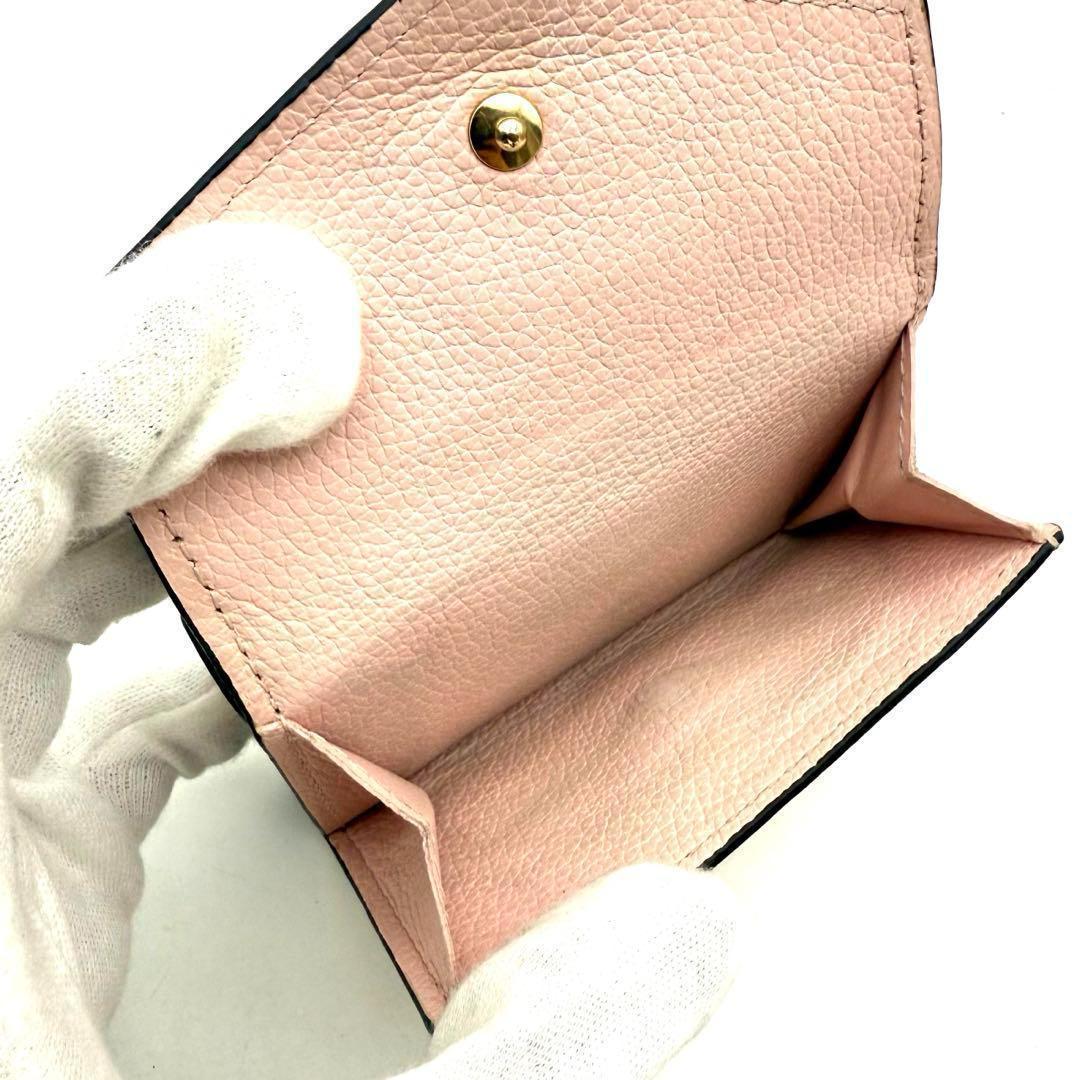 ルイヴィトン ポルトフォイユ ロックミニ 三つ折り コンパクト 財布