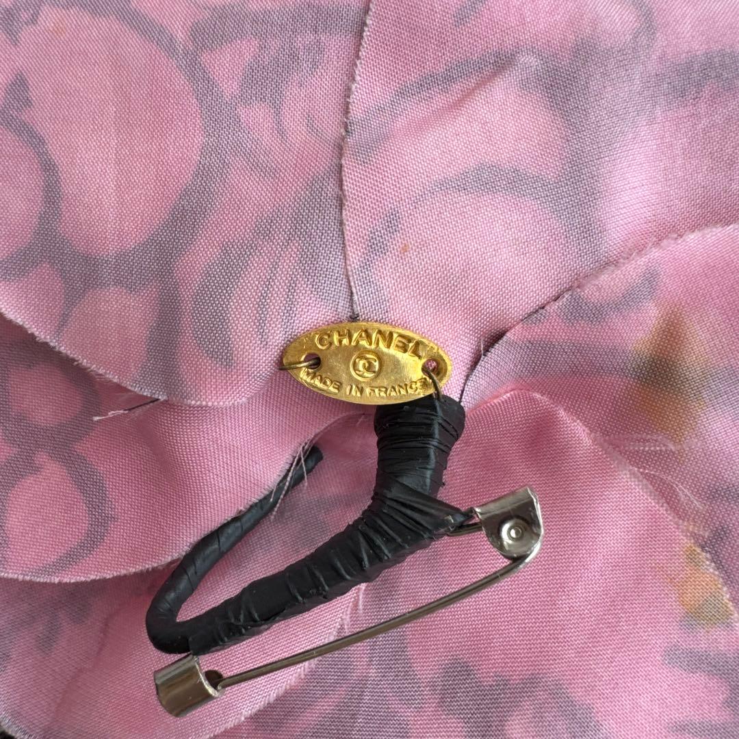 レトロ　CHANEL☆シャネル☆カメリア☆ブローチ☆ヴィンテージ