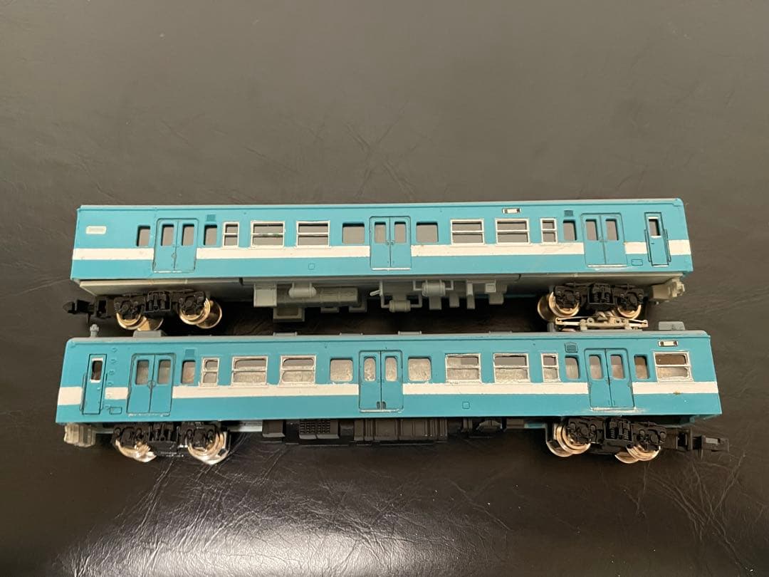 【現状品】グリーンマックス 119系　組み立て品　二両＋二両　動力化済み