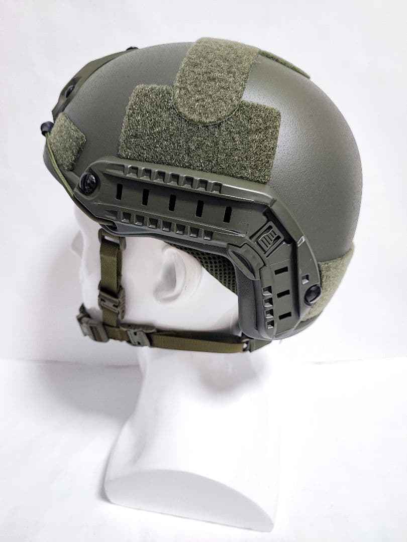 NIJ IIIA レベル3A Fast型 防弾ヘルメット OD 新品未使用