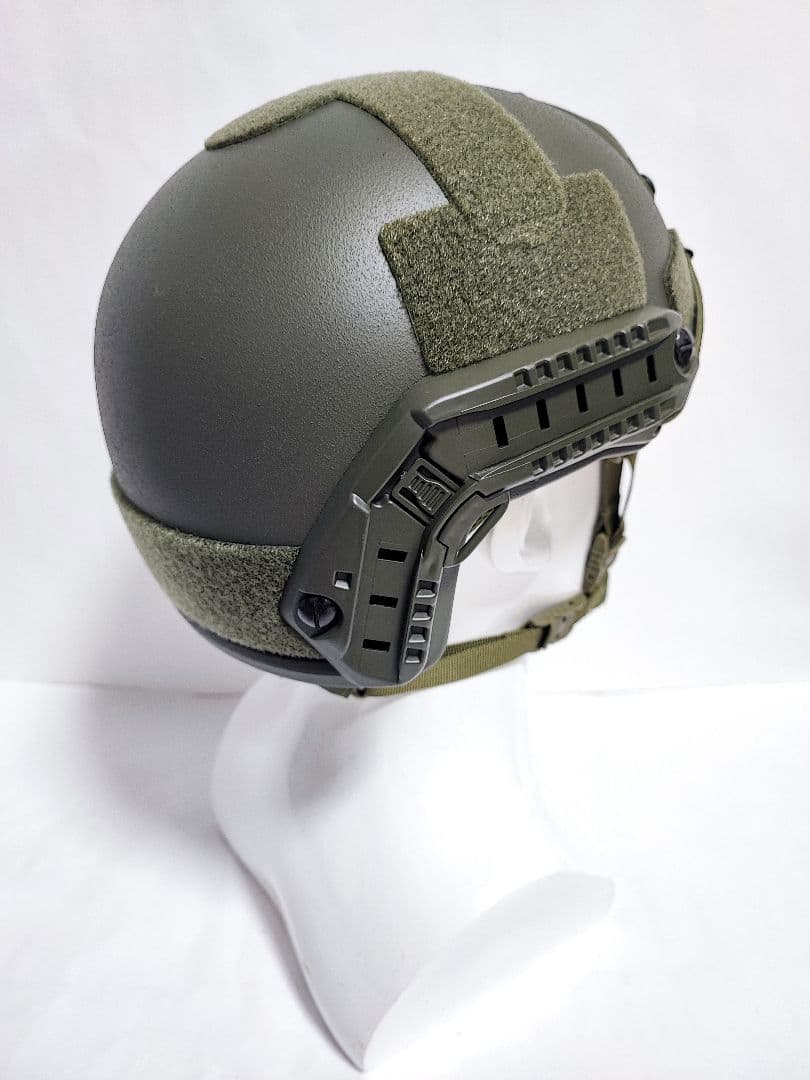 NIJ IIIA レベル3A Fast型 防弾ヘルメット OD 新品未使用