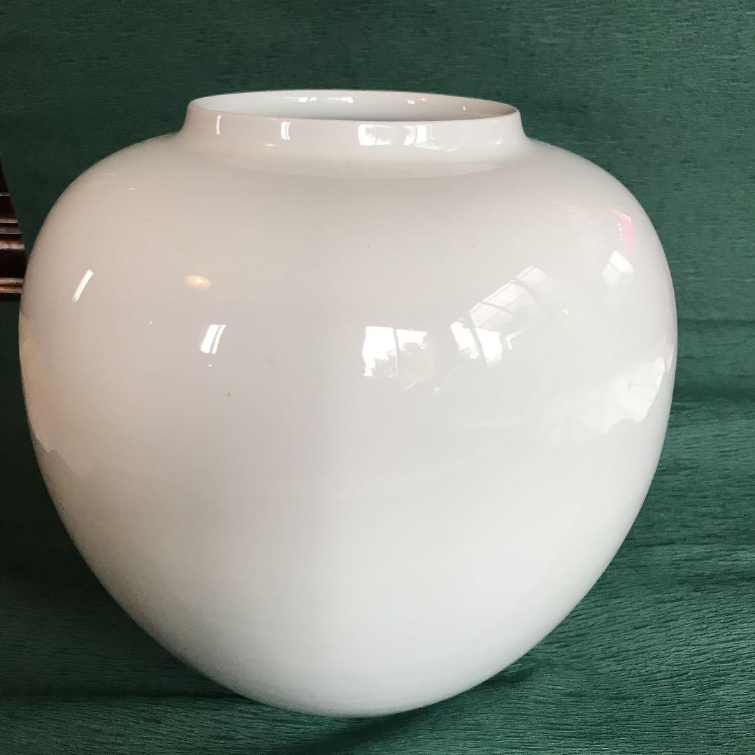 値下げ　陶器　磁器　花器　砥部焼　栖山銘　共箱