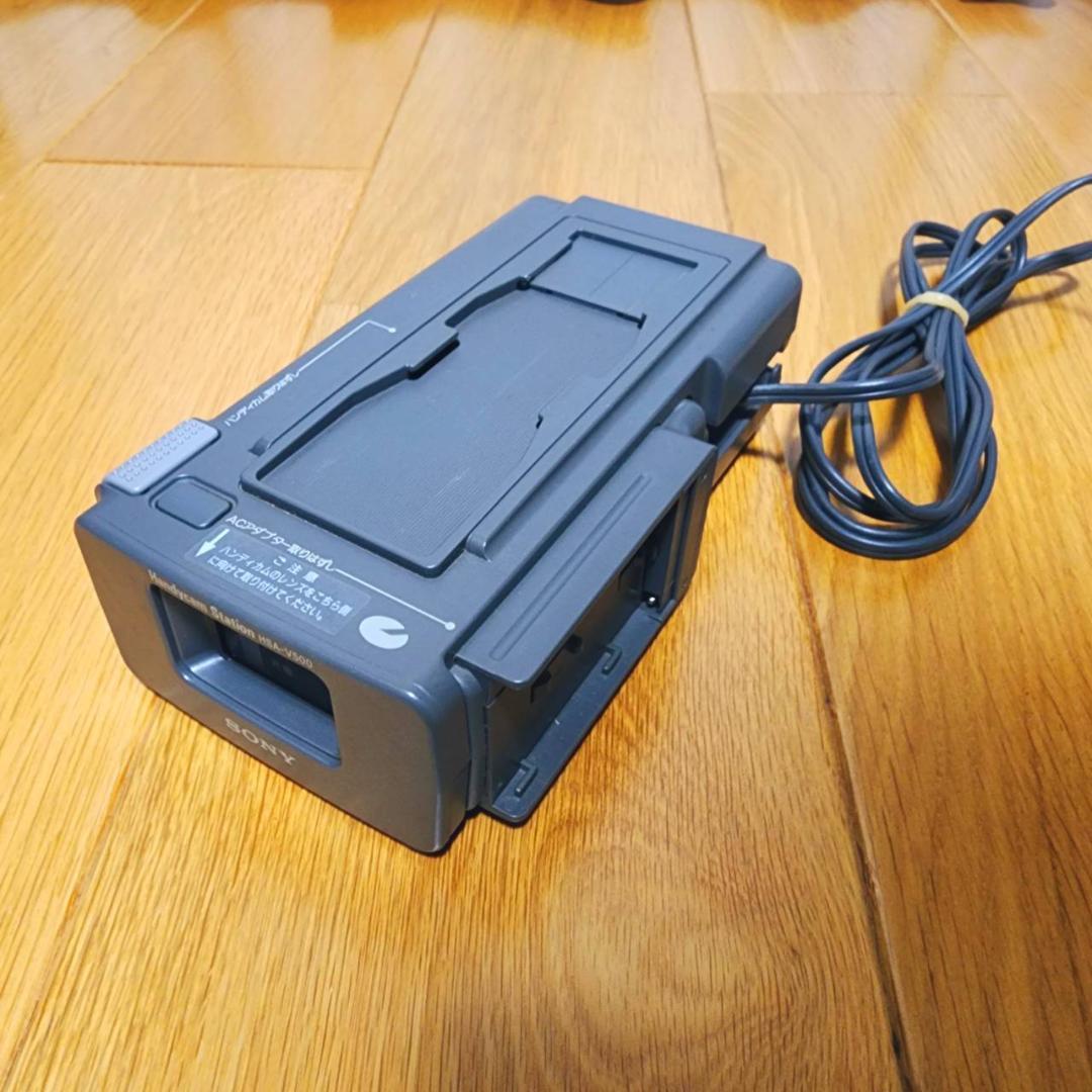 【動作確認済】SONY Hi8 8ミリ 高画質 ビデオカメラ ステーションセット