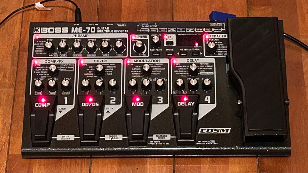 美品☆BOSS ME-70 マルチエフェクター 動作良好　フォロー割あり！