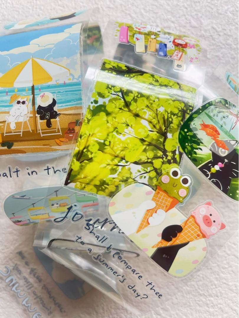 テープ・マスキングテープ summer memory